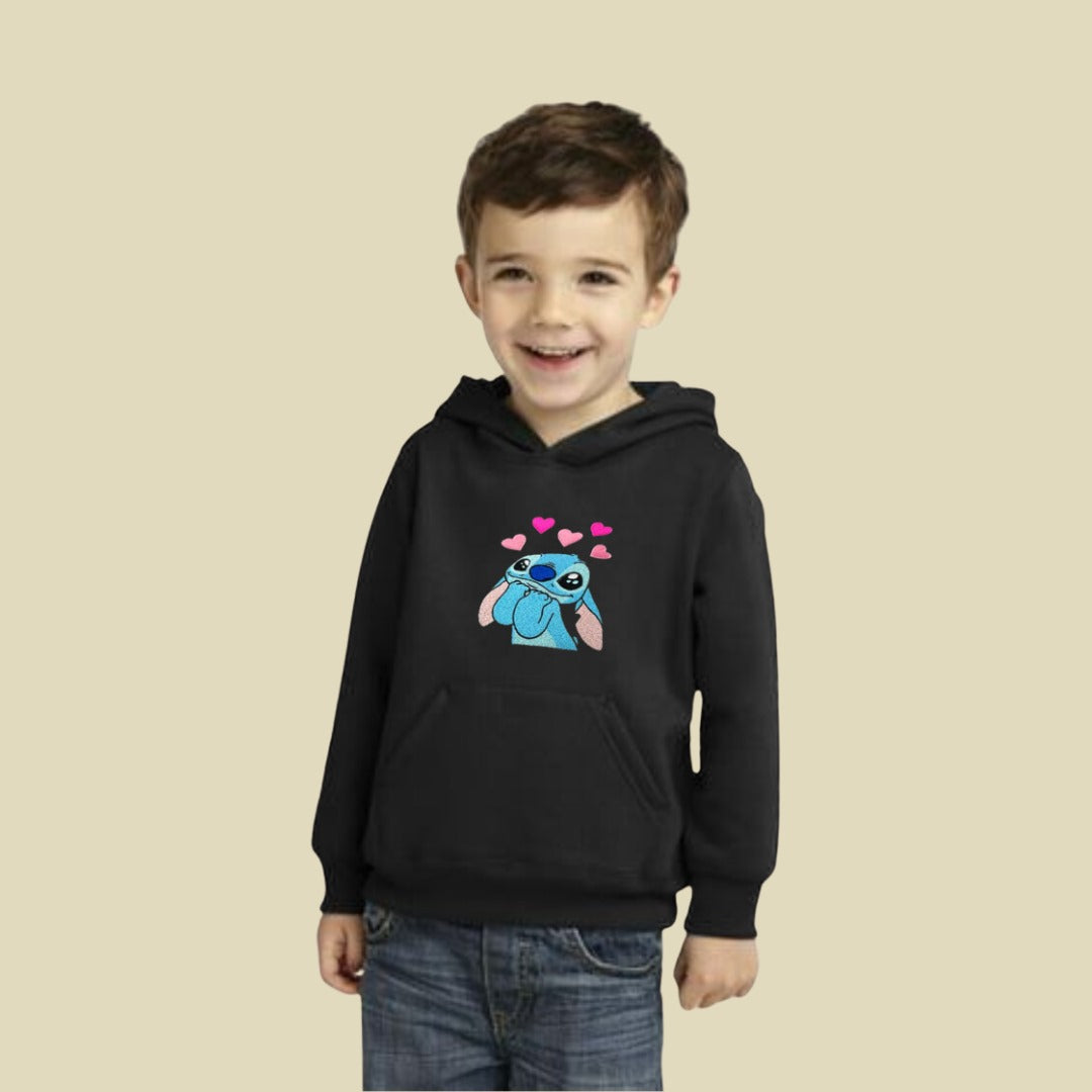 Stitch Black Hoodie for Toddlers