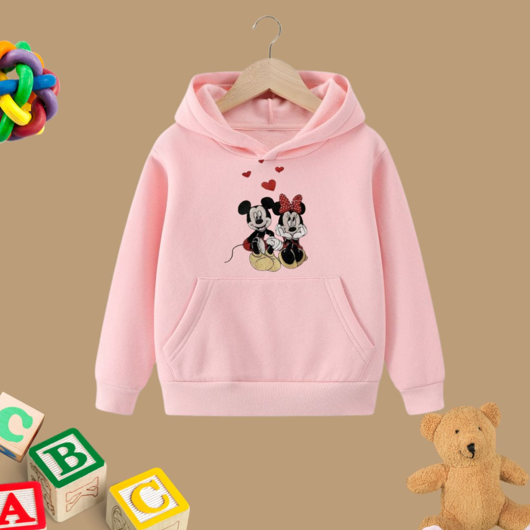 Pink Mickey Mouse Hoodie